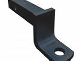 40201 DrawTite Class 4 (2 inch) Trailer Receiver Hitch Hollow Shank Ball Mount/Drawbar - 10,000 lbs. GTW, 1-1/4 inch Ball Hole, 9 inch Length, 2-3/4 inch Rise, 4 inch Drop, Black