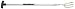 Draper 54563 Stainless steel T/HANDLED HAND FORK