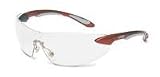 Uvex Ignite Safety Glasses With Metallic Red And Siver Frame And Clear Hardcoat Lens (10 Per Box)