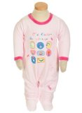 Bebini Weather Girl Velour Footed Sleeper