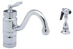 Blanco 157-013-ST Harvest Kitchen Faucet Stainless Steel Solid Brass