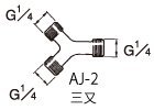 エアー用継ぎ手 AJ-2