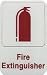 Fire Extinguisher 6 x 9 Sign
