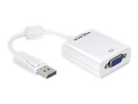 DELOCK Adapter Displayport-St > VGA-Bu weiss Preisvergleich