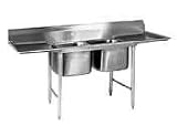 Eagle Group 314-24-2-18L 2 Comp Sink Drainboard 31in x 71-1/2in