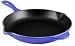 Kitchen & Housewares : Le Creuset Enameled Cast-Iron 10-1/4-Inch Skillet with Iron Handle, Cobalt Blue