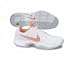 NIKE Air Court MO III Ladies Tennis Shoes, White/Orange, UK6