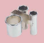 Pibbs 1503 Chromed 3 in 1 Appliance Holder