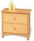 2 drawer Night Stand In Cherry Finish By Prepac Furniture