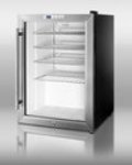 Summit Refrigeration SCR312L - Beverage Merchandiser, 2.5 cu ft, Digital, Auto Defrost, Black, 115 V