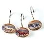 Band of Thunder Shower Curtain Hooks