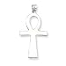 Sterling Silver Ankh Cross Pendant