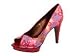 CARLOS by Carlos Santana Pleasure 2 | High Heels Red Satin