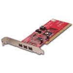 SIIG 3-PORT 1394B FIREWIRE 800 64-BIT PCI ADAPTER ROHS (Retail)