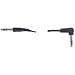 HOSA STEREO 1/4" PHONE - RT. ANGLE STEREO 1/4" PHONE, 3ft. Molded Cable