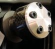 06-09 Yamaha FZ1 Shogun Swing Arm Spools Carbon Fiber S5