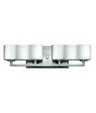 11yItKamUzL. SL160  Hinkley Lighting 5064BN A La Mode 4 Light Bath Vanity Light in Brushed Nickel with Etched Opal glass