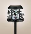 Monkeys with Palm Trees Solar Light - White LED