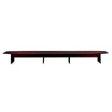 Mayline Corsica 26 Boat-Shaped Conference Table (Mahogany) CMT26-MH
