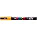 三菱鉛筆 ポスターカラーマーカー ポスカ POSCA 細字 PC-3M 山吹 10セット