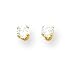 14k 3mm CZ (Cubic Zirconia) Earrings