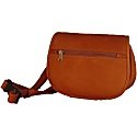 David King Leather 401 Flap over Waste Pack (in Cafe)