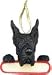 Great Dane Dog Christmas Ornament