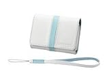 Soft Carrying Case (Genuine Leather) for  DSCT100/ DSCT20 /DSCW90 /DSCW80 /DSCW55 DSCW35 WHITE