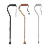 Drive Medical Aluminum Cane With Offset Handle Foam Rubber Grip, Combo Pack - 3 / Pack