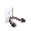 String Swing Electric Guitar Wall Hanger with Metal Plate - White Base