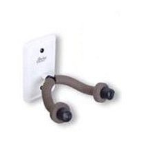 String Swing Electric Guitar Wall Hanger with Metal Plate - White Base