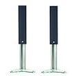 FF1 - Pair Of 38'' Flat Panel Speaker Stand - Silver