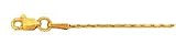 14k Gold Coreanna Chain-1mm 16 , 18 , 20 or 24 IN