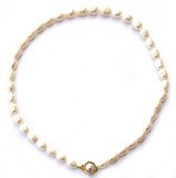 Gemstone Beaded Necklaces Chokar Pearl Strands Women Indian Style 18 inches