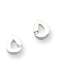 Silver .02ct. Diamond Earrings QW214 QG