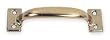 Battalion 1WAB5 Door Pull, Steel, 4 In L