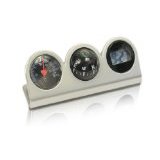 Custom Accessories 11159 Car Clock Compass Thermometer