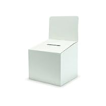 Small cardboard ballot / suggestion box with header - BAL4 - Pack of 3