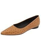 Buy Donald J Pliner Oma | Ladies Dress Flat Shoes Camel Ostrich by Donald J Pliner