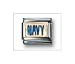 NAVY (writing) Blue Classic Enamel, Italian Charm by Nomination Charms