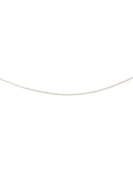 Childs Cable Chain Necklace 13 inches Adjustable Sterling Silver - Made in the USA
