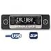 Caliber RCD110B FM RDS "Retro Look" Radio mit CD / MP3 / USB / SD / MMC / WMA Autoradio BLACK / Chrome Finish