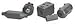 Ferrite Clamp On Cores CLAMP-ON FILTER BLK 120ohms 100MHz (1 piece)