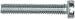 M5-.80X10 Slotted Pan Head Machine Screw (25 count)