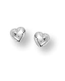 Boma Solid Heart Post Earrings