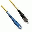 Fiber Optic Cable, FC to SC, Single Mode Simplex (9/125) - 10 Meter