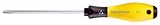 Wiha 30248 Slotted Screwdriver, ESD Safe with SoftFinish Handle, 6.5mm