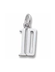 Number 10 Charm