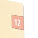 Smead Manufacturing 67912 Year Labels, Color-Coded, 1 in.x1/2 in., 2012, 250/PK, PK