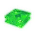 227749: Cooler Master Transparent LED Silent 12cm Case Fan (Green) (TLF-S12-EG-GP)